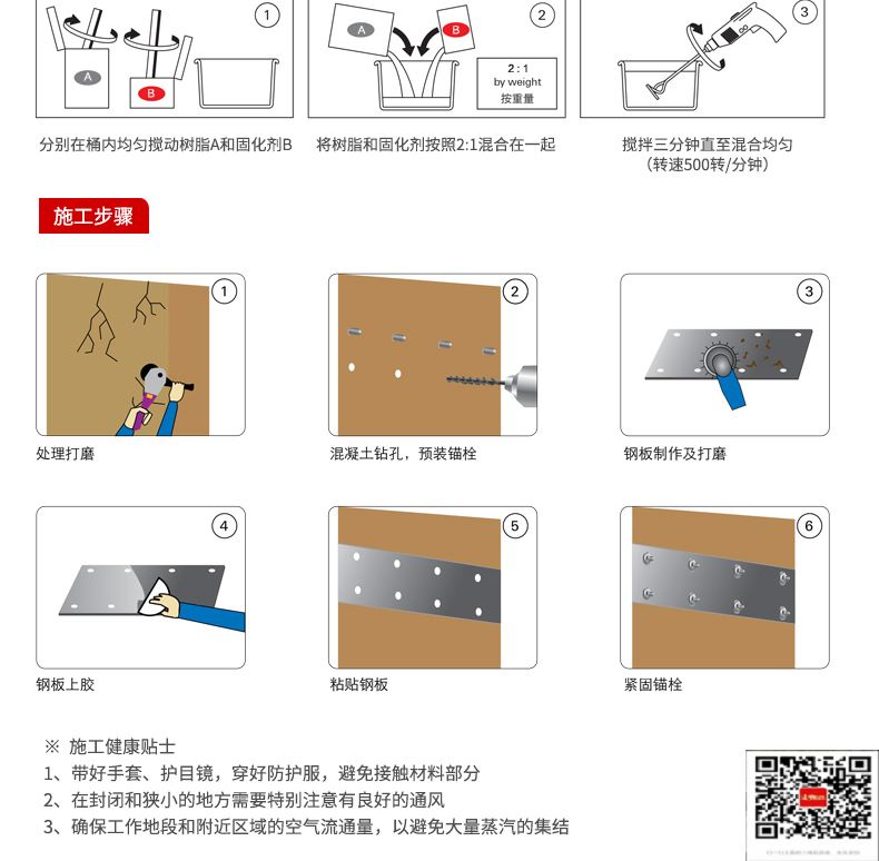 包钢康平粘钢加固施工过程